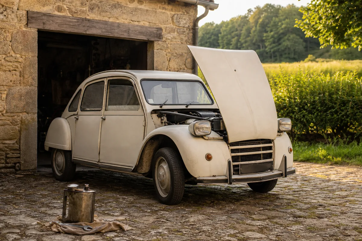 Entretenir une 2CV Citroën : révisions et points faibles